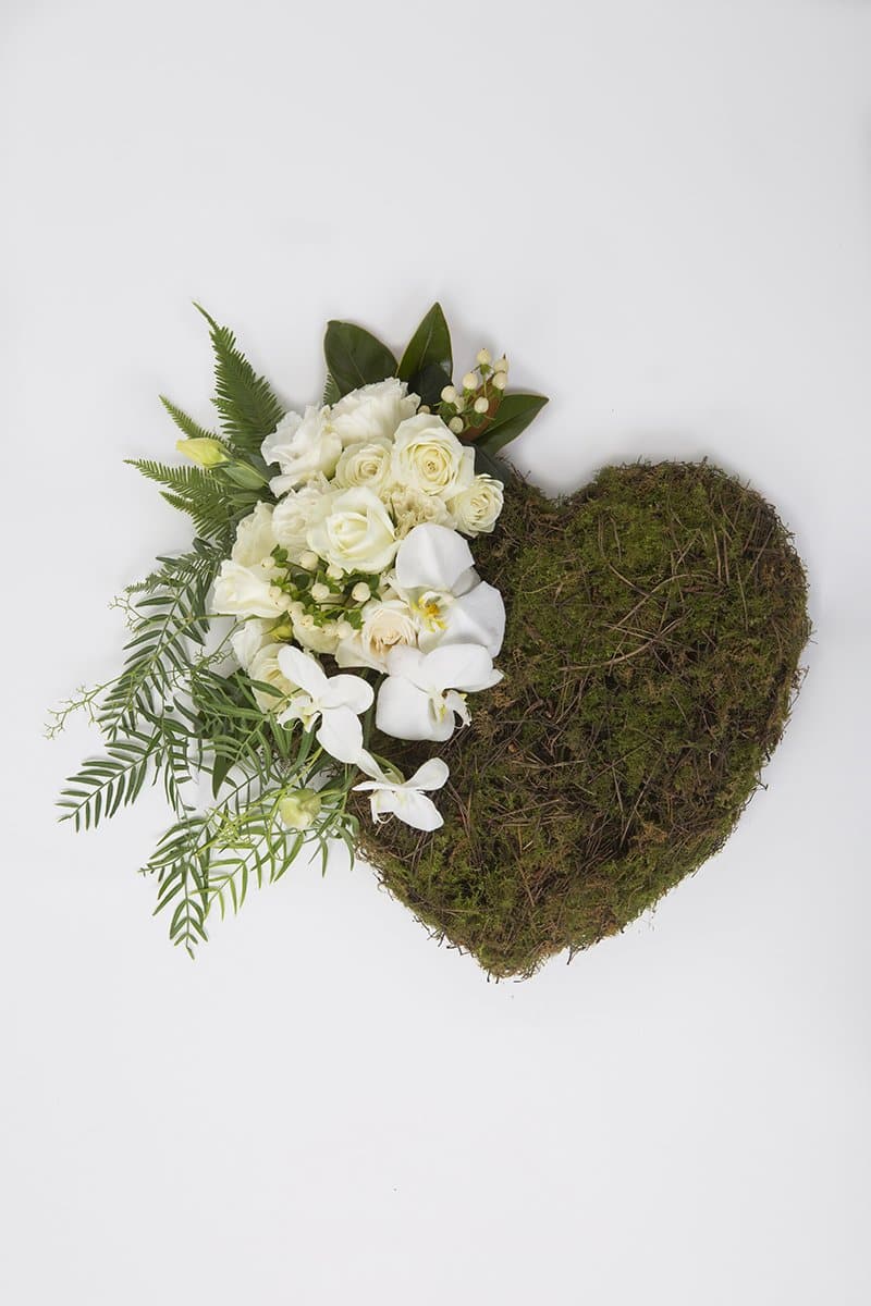Real Florist. Real Flowers. Melbourne Online Delivery. Same Day | Heartfelt Harmony Premium Funeral Heart
