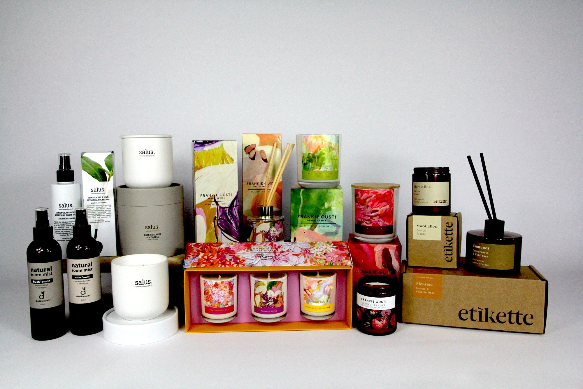 Candles, Diffusers & Sprays