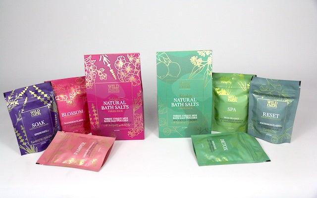 Natural Bath Salts - 3 pack