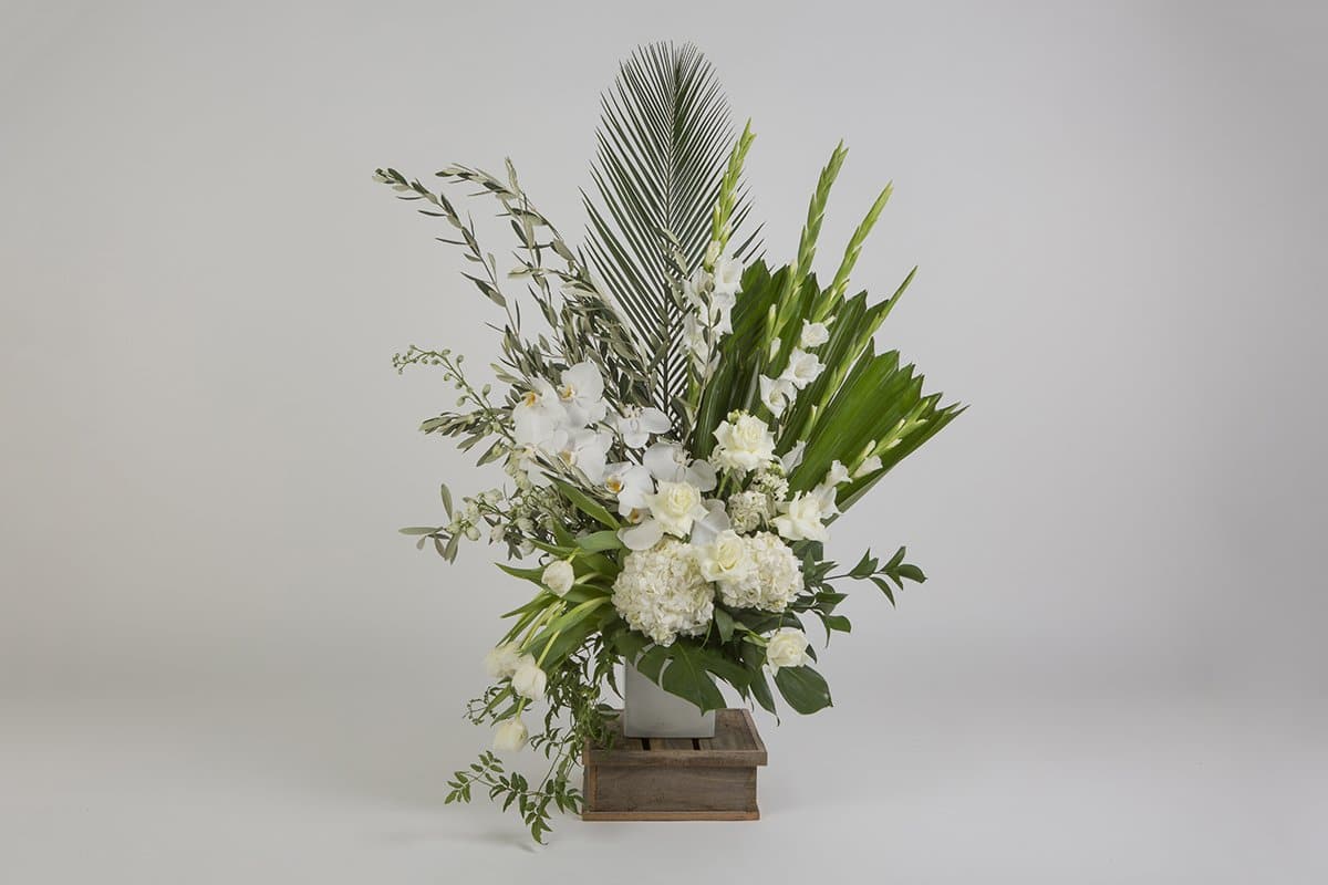 Real Florist. Real Flowers. Melbourne Online Delivery. Same Day | Abundant Love - Premium Sympathy Flower Arrangement