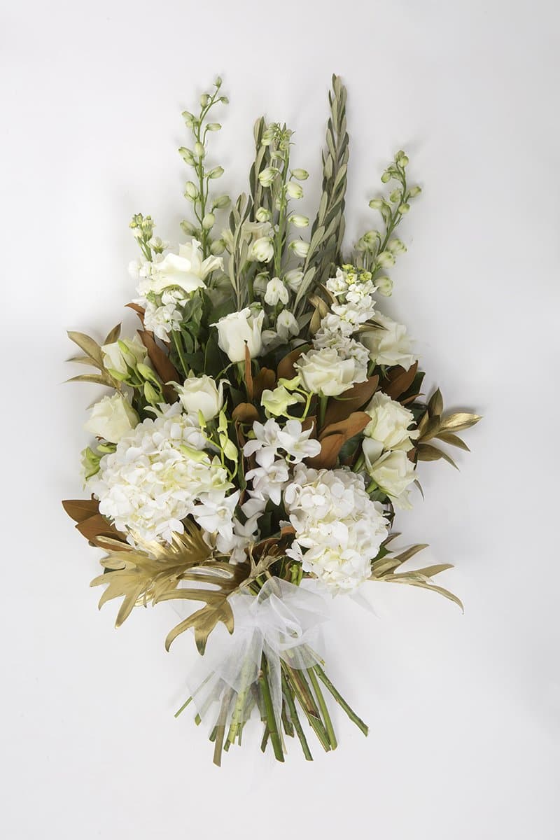 Real Florist. Real Flowers. Melbourne Online Delivery. Same Day | Glamorous Classic - Premium Sympathy Sheaf