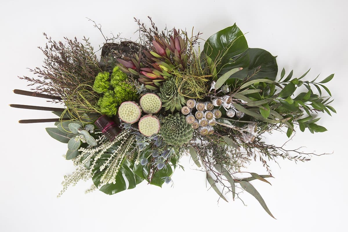 Real Florist. Real Flowers. Melbourne Online Delivery. Same Day | Naturally Foraged - Premium Casket &amp; Coffin Flowers