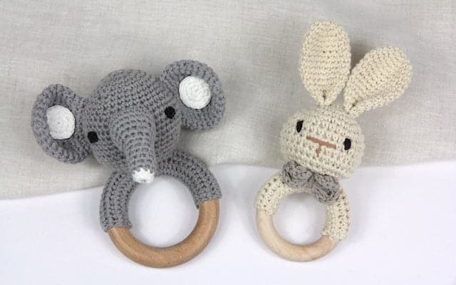 Romper &amp; Co - Crochet Rattle