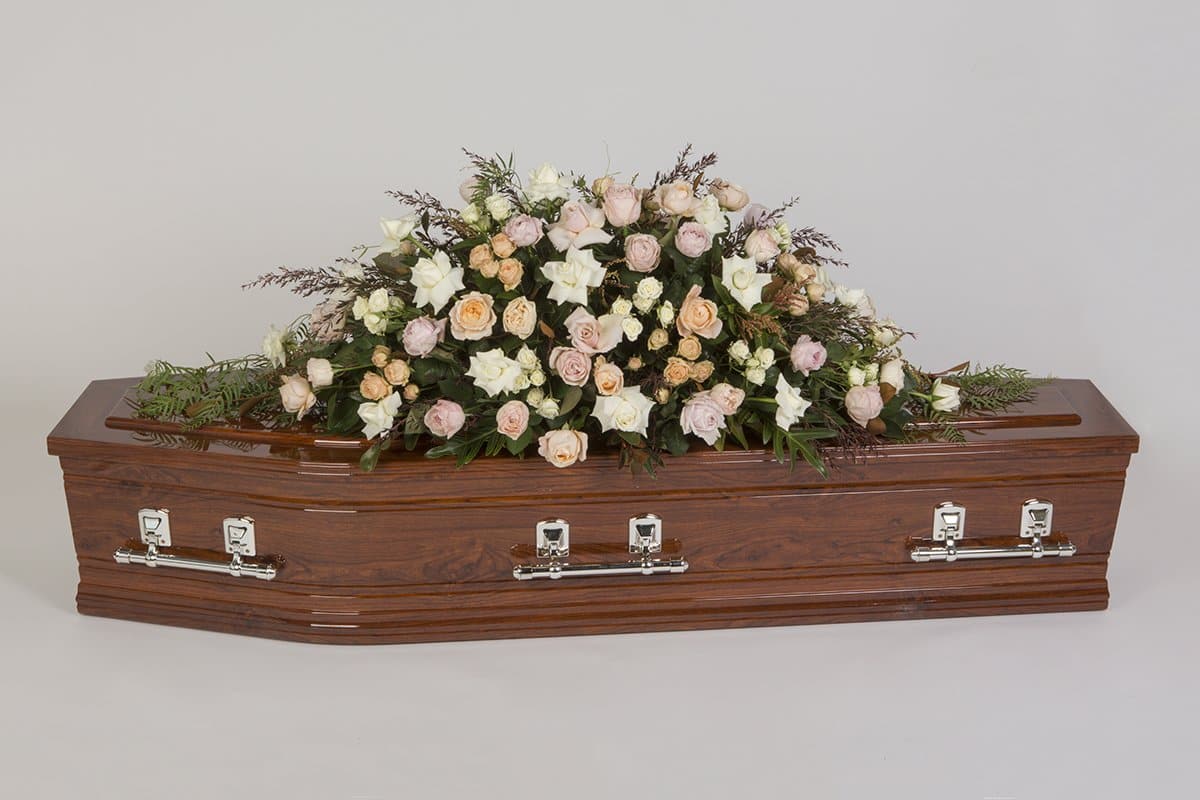 Real Florist. Real Flowers. Melbourne Online Delivery. Same Day | Simply Roses - Premium Casket &amp; Coffin Flowers