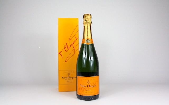 Veuve Clicquot perfect with a bouquet of flowers