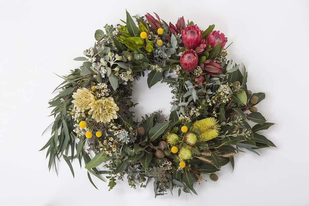 Real Florist. Real Flowers. Melbourne Online Delivery. Same Day | Native Premium Funeral Wreath